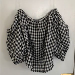 Parisian off shoulder shirt